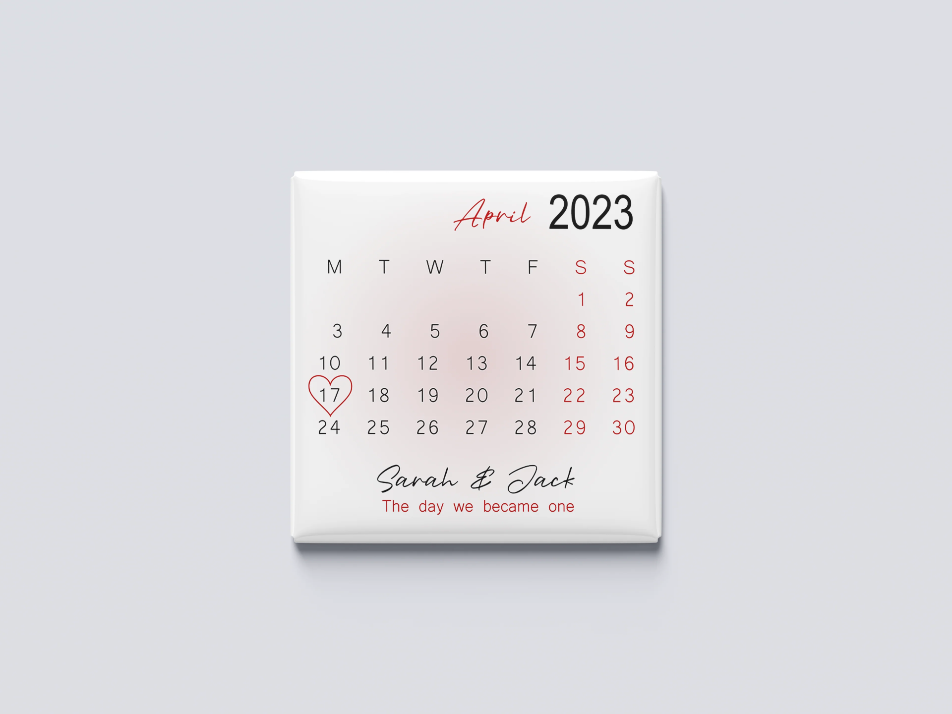 Magnet calendars